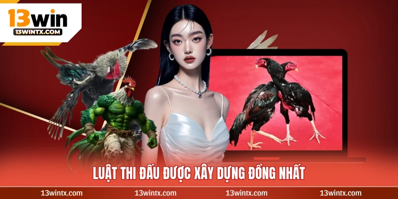 Luật thi đấu được xây dựng đồng nhất